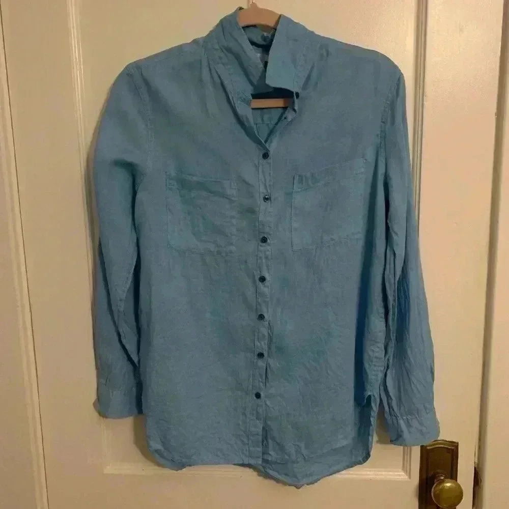 Boden Light Blue Button-Down Shirt